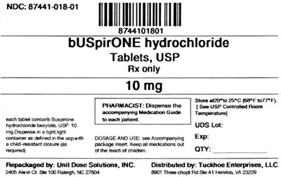Buspirone HCl 10 mg (8744101801 Buspirone HCl 10 mg)